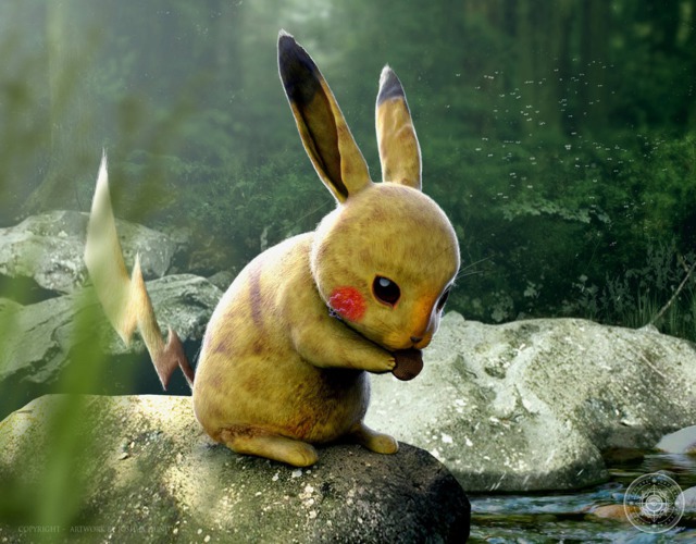 pokemons-realistes-joshua-dunlop-pikachu