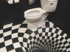toilettes-carreaux-noirs-blancs-illusion-optique