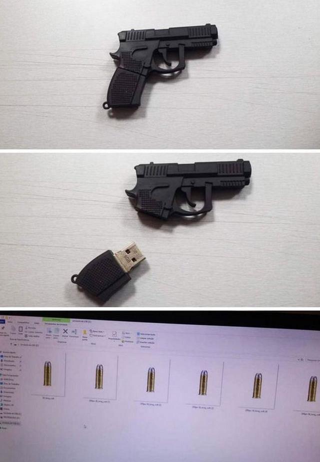 cle-usb-forme-mini-pistolet