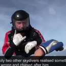 Sauvetage d'un parachutiste inconscient
