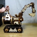 miniature pour Un jouet excavateur en bois