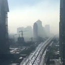 miniature pour Nuage de pollution qui arrive à Beijing (Chine)