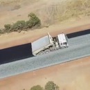 miniature pour 5 km de route construits en 2 jours en Australie