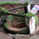 miniature pour Un puits disparait dans une doline