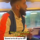 Une racaille drague à sa façon dans le bus