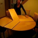 table-ronde-retractable