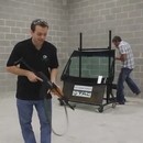 miniature pour AK-47 contre du verre blindé
