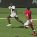 miniature pour Carlin Isles, un joueur de Rugby très rapide !