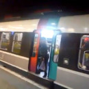 miniature pour Une femme bloque la porte du RER