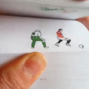 miniature pour Le foot en flipbook