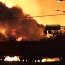 miniature pour Explosion d'un train contenant du pétrole-Brut dans le centre-ville du Lac Mégantic (Québec)