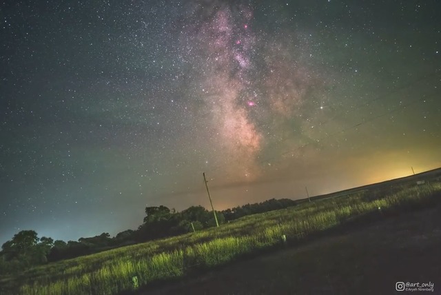 La Rotation De La Terre Avec Vue Sur La Voie Lactée En Accéléré